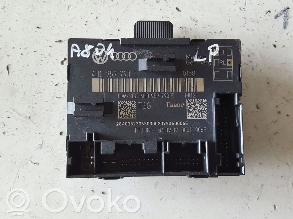Door control unit/module   4H0959793E