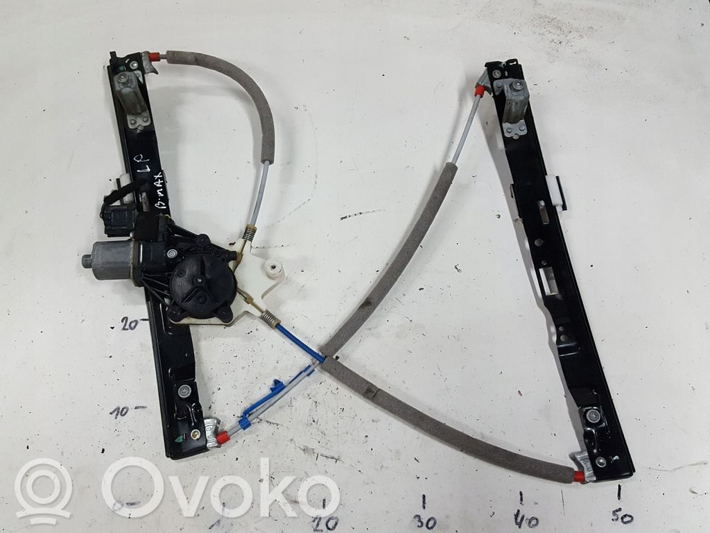 Front door window regulator with motor