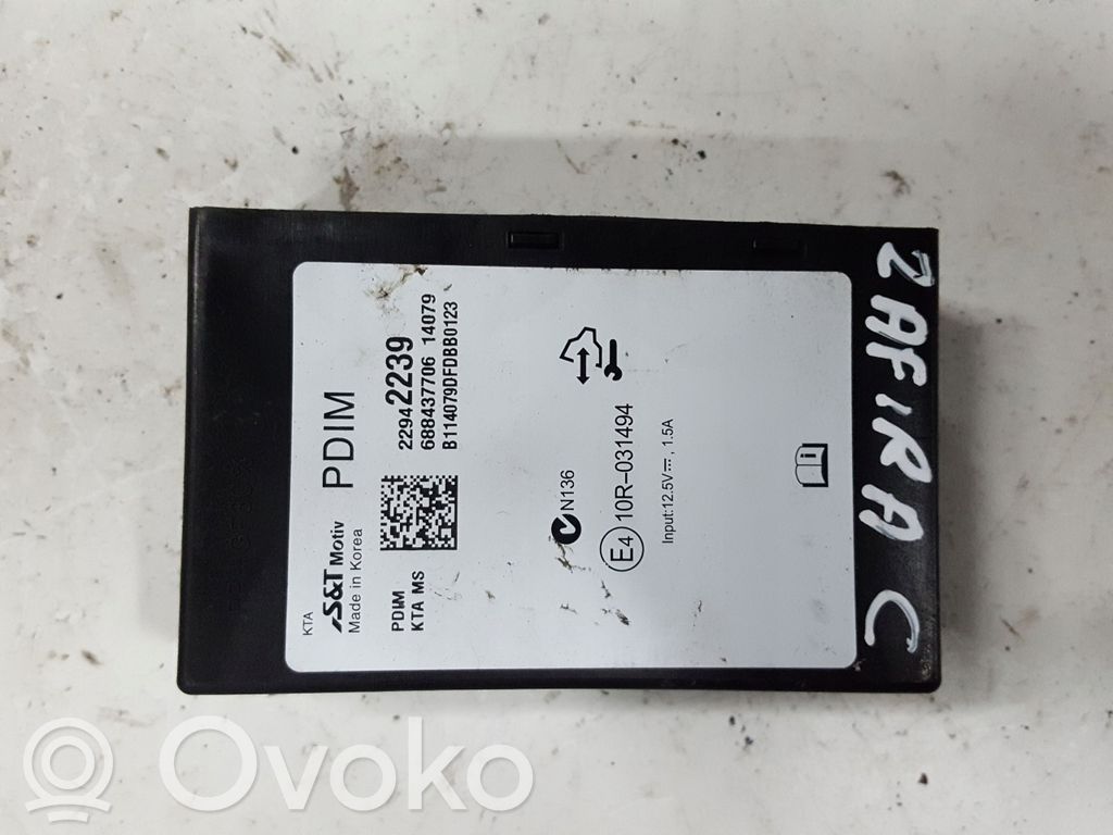 Bluetooth control unit module   22942239