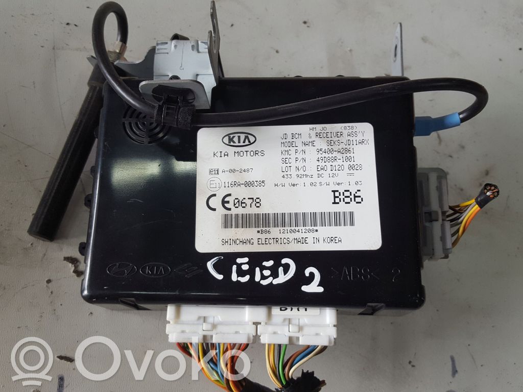 Other control units/modules   95400A2861