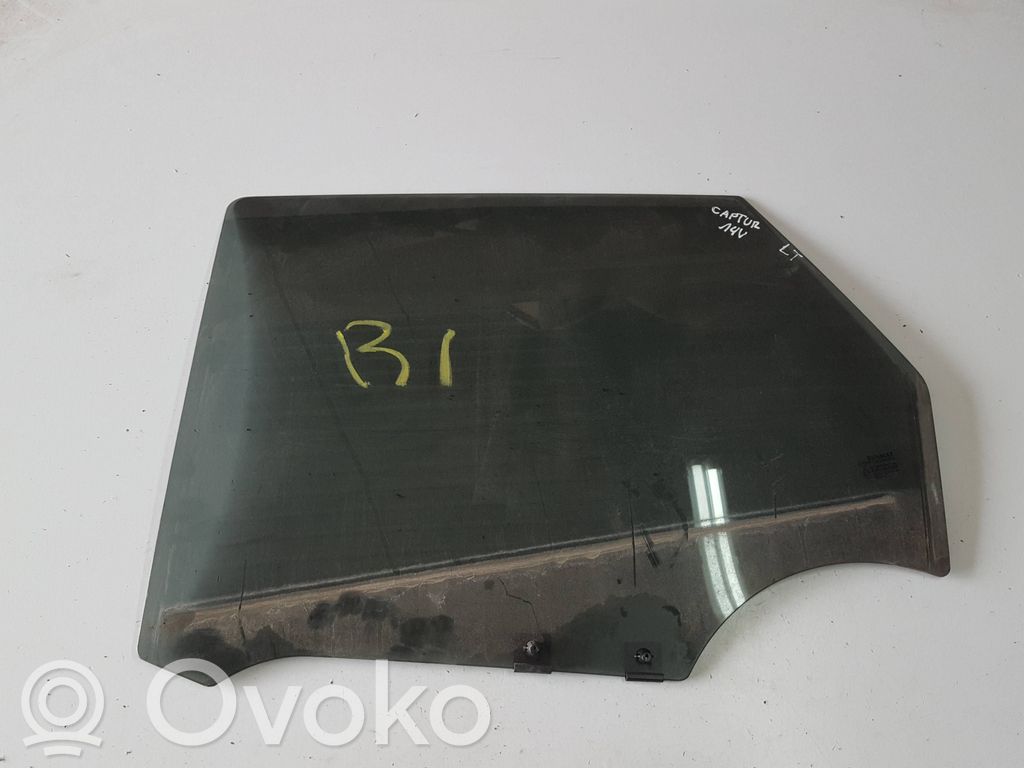 Rear door window glass
