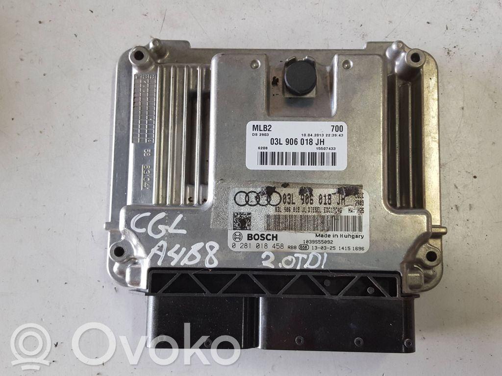 Audi A4 S4 B8 8K Engine control unit/module 