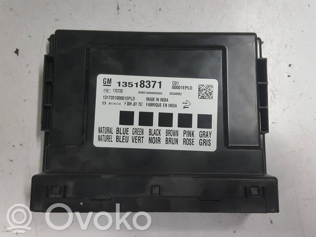 Opel Astra K Module confort 