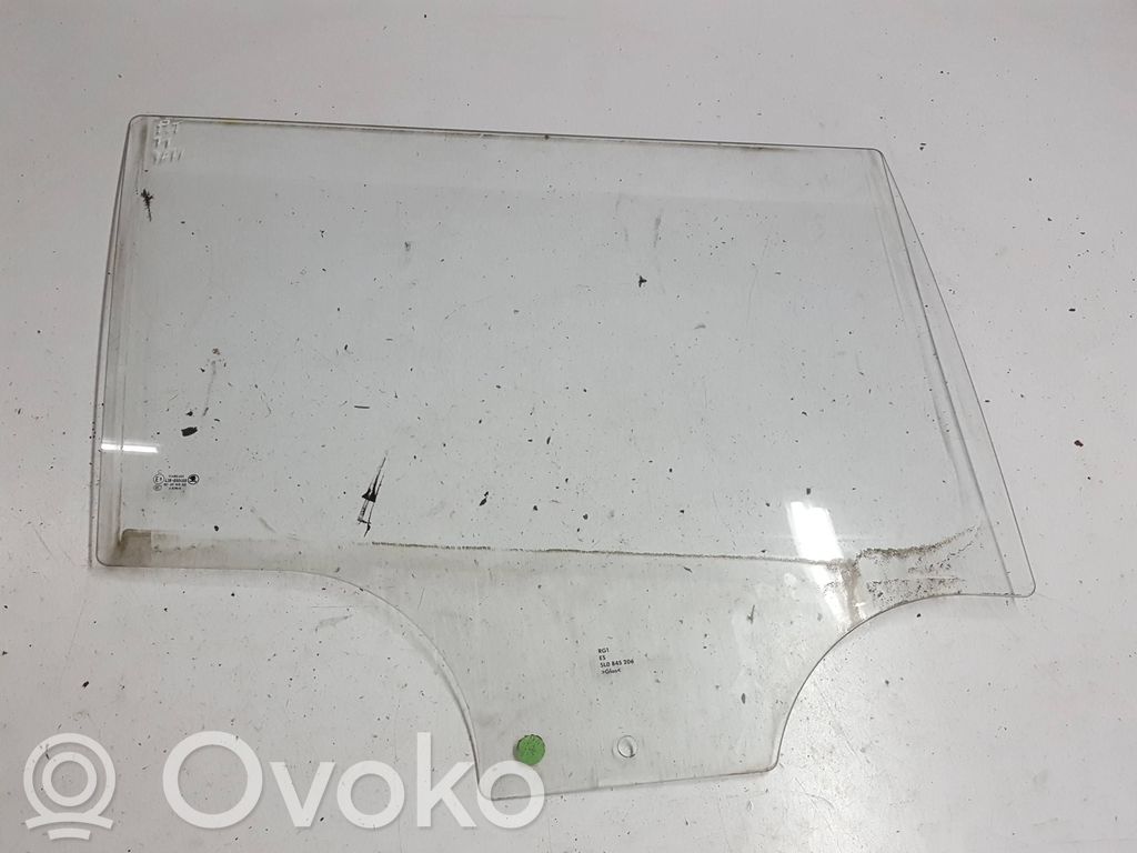 Skoda Yeti (5L) Vetro del finestrino della portiera posteriore 