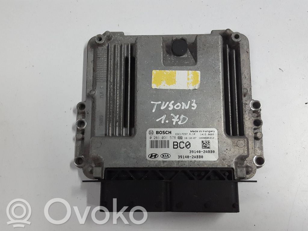 Hyundai Tucson TL Engine control unit/module ECU 