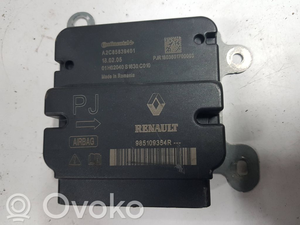 Dacia Dokker Unidad de control/módulo del Airbag 