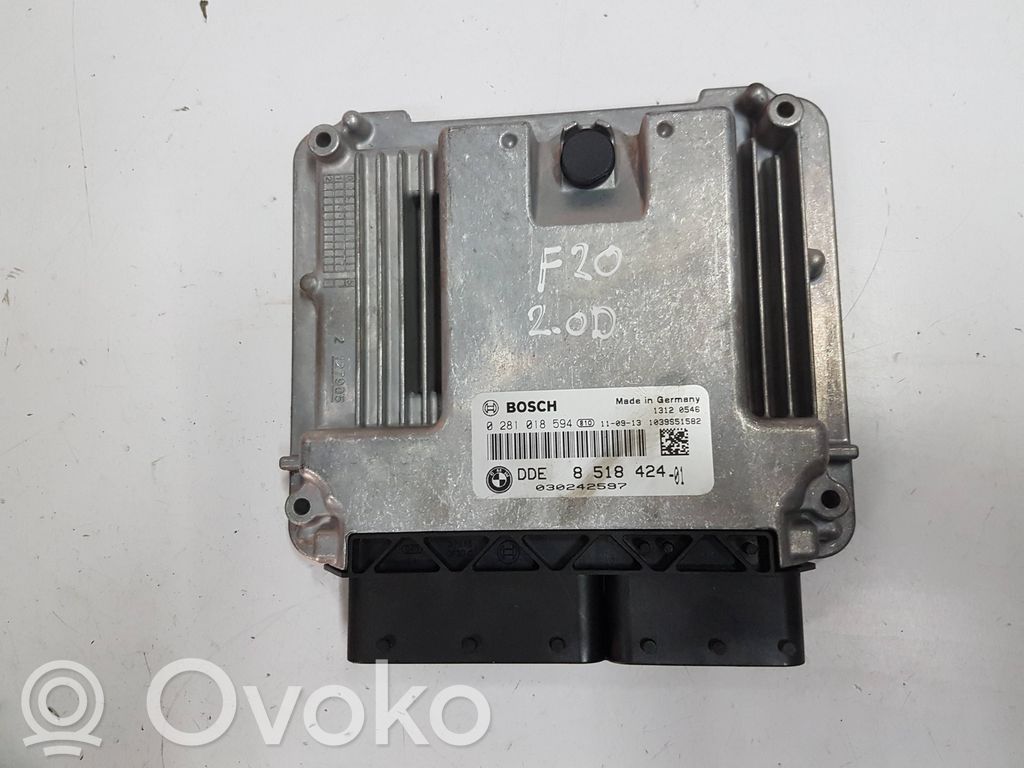 BMW 1 F20 F21 Galios (ECU) modulis 