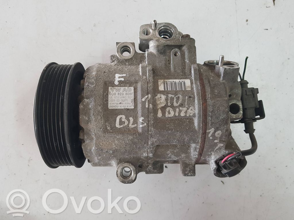 Kompresor / Sprężarka klimatyzacji A/C   6Q0820808FIAUTOPI,6Q0820808F,6SEU14C