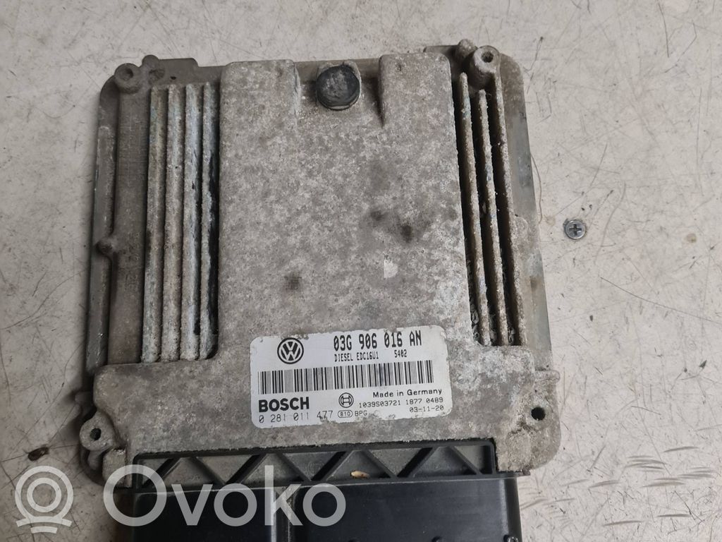 Volkswagen Golf V Unidad de control/módulo del motor 