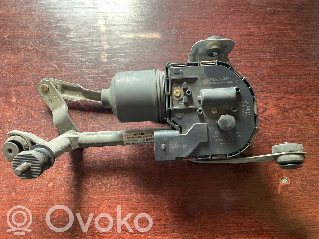 Seat Leon (1P) Mechanizm i silniczek wycieraczek szyby przedniej / czołowej 