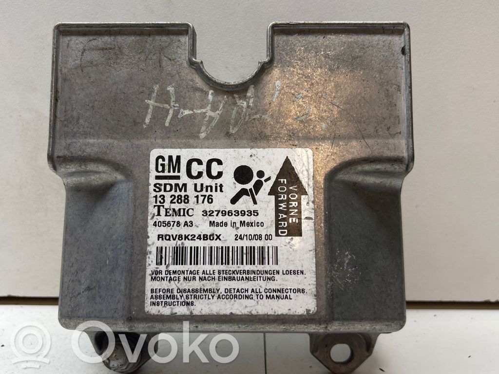 Opel Astra H Airbag control unit/module 
