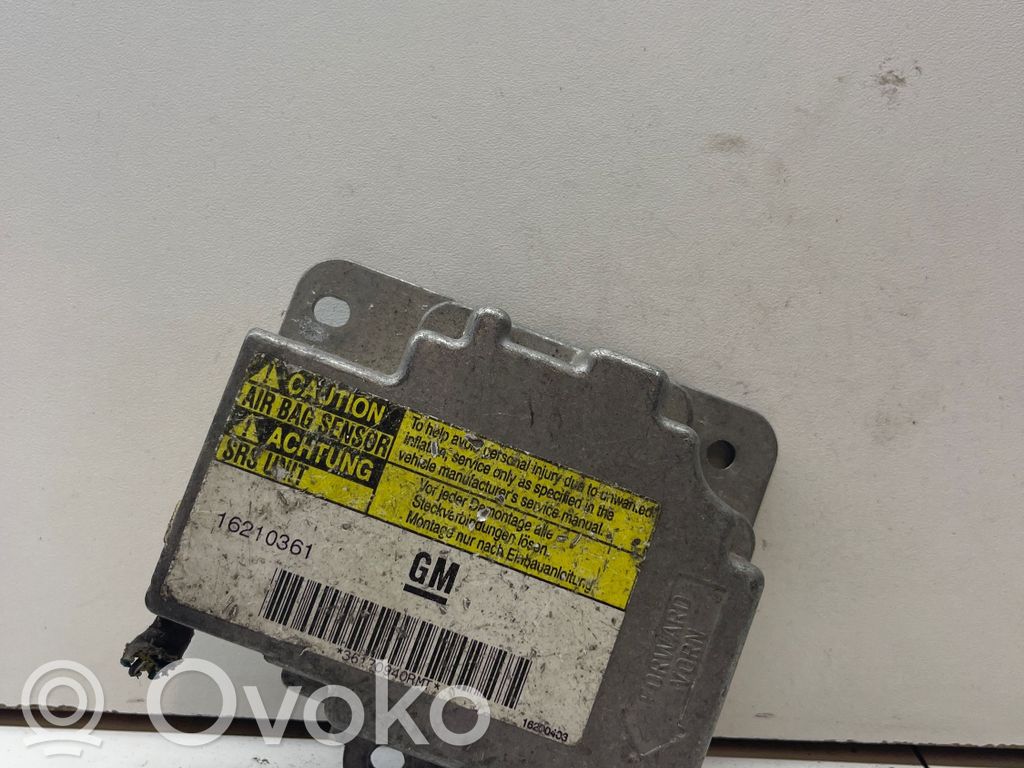 Opel Sintra Airbag control unit/module 