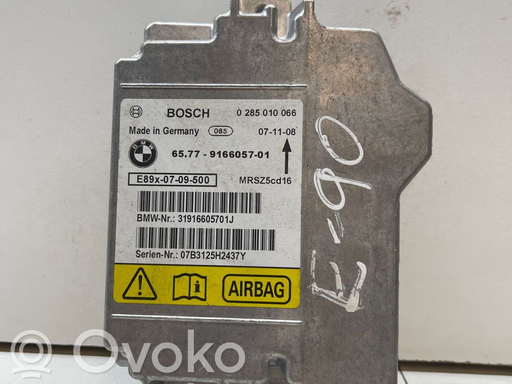 BMW 3 E90 E91 Airbag control unit/module 
