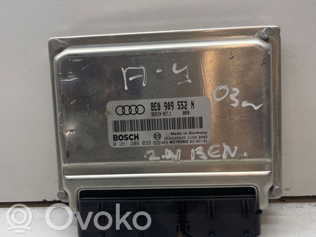 Audi A4 S4 B7 8E 8H Engine control unit/module 