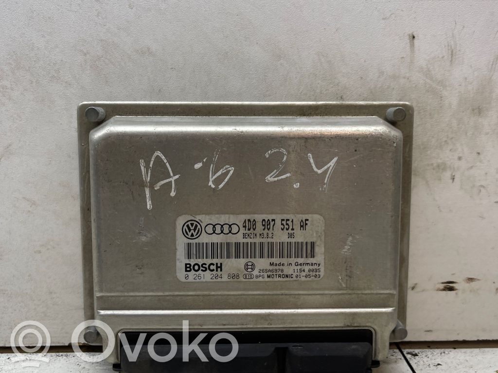 Audi A6 S6 C6 4F Engine control unit/module 