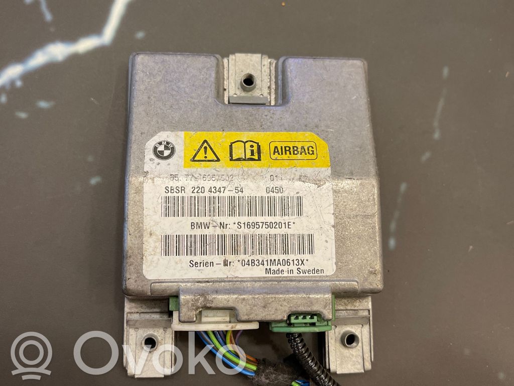 Airbag control unit/module   6957502,S1695750201E,04B341MA0613X,220434754