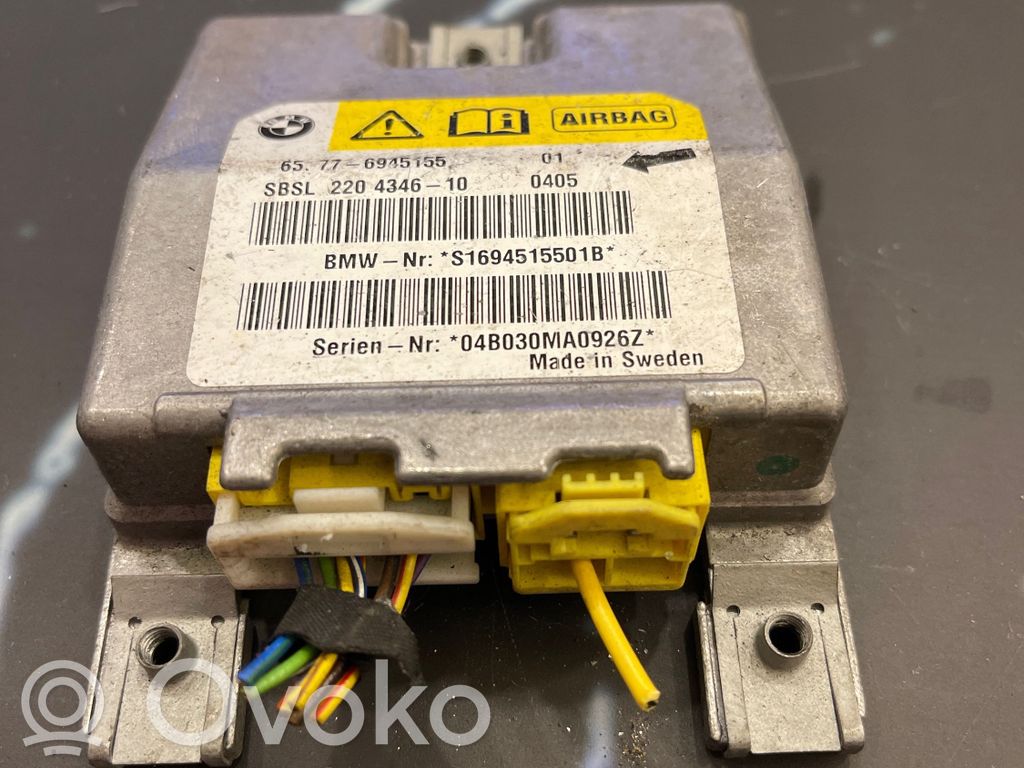 BMW 5 E60 E61 Airbag control unit/module 