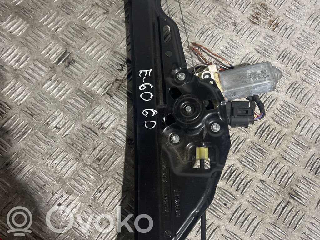 BMW 5 E60 E61 Regulador de puerta trasera con motor 