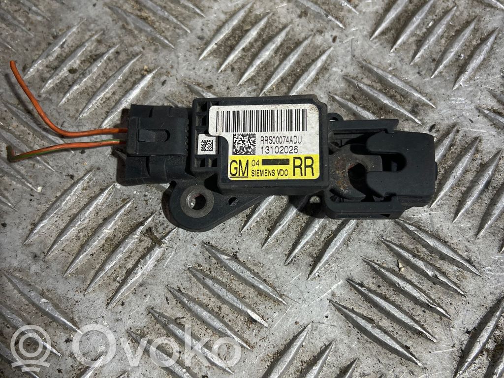 Opel Vectra C Airbag deployment crash/impact sensor 