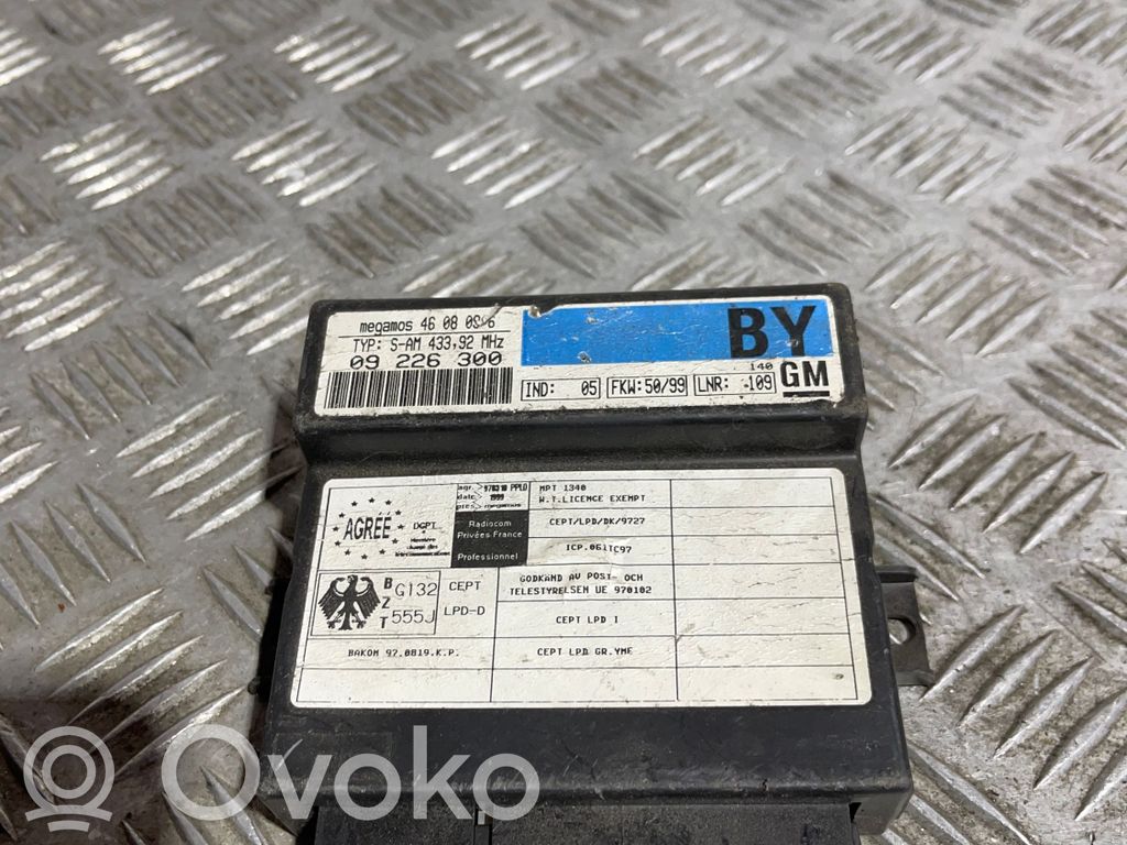 Opel Astra G Komforto modulis 