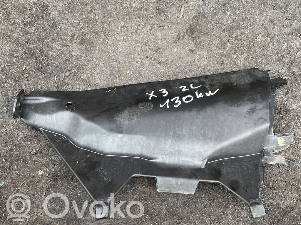 BMW X3 E83 Intercooler air guide/duct channel 