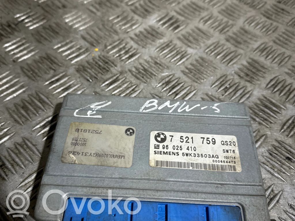 BMW 5 E60 E61 Gearbox control unit/module 