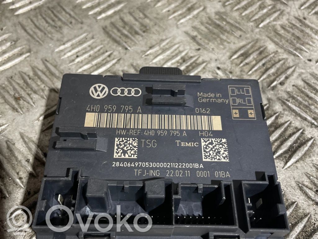 Audi A8 S8 D4 4H Door control unit/module 
