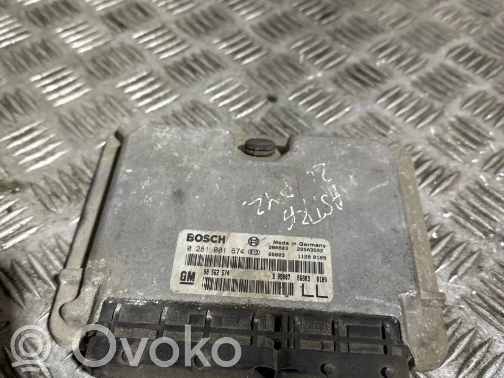 Opel Astra G Engine control unit/module 