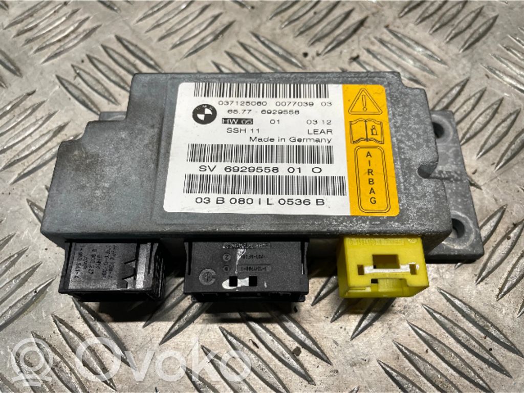 BMW 7 E65 E66 Unidad de control/módulo del Airbag 