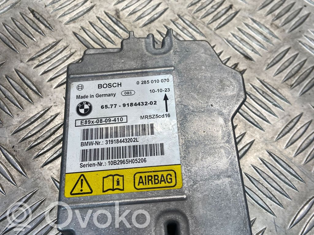 Airbag control unit/module   9184432