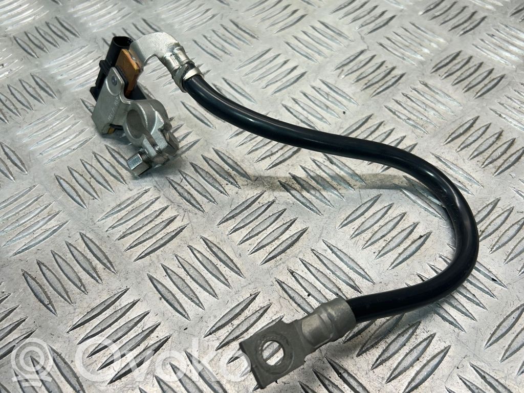 BMW 3 F30 F35 F31 Minus / Klema / Przewód akumulatora 
