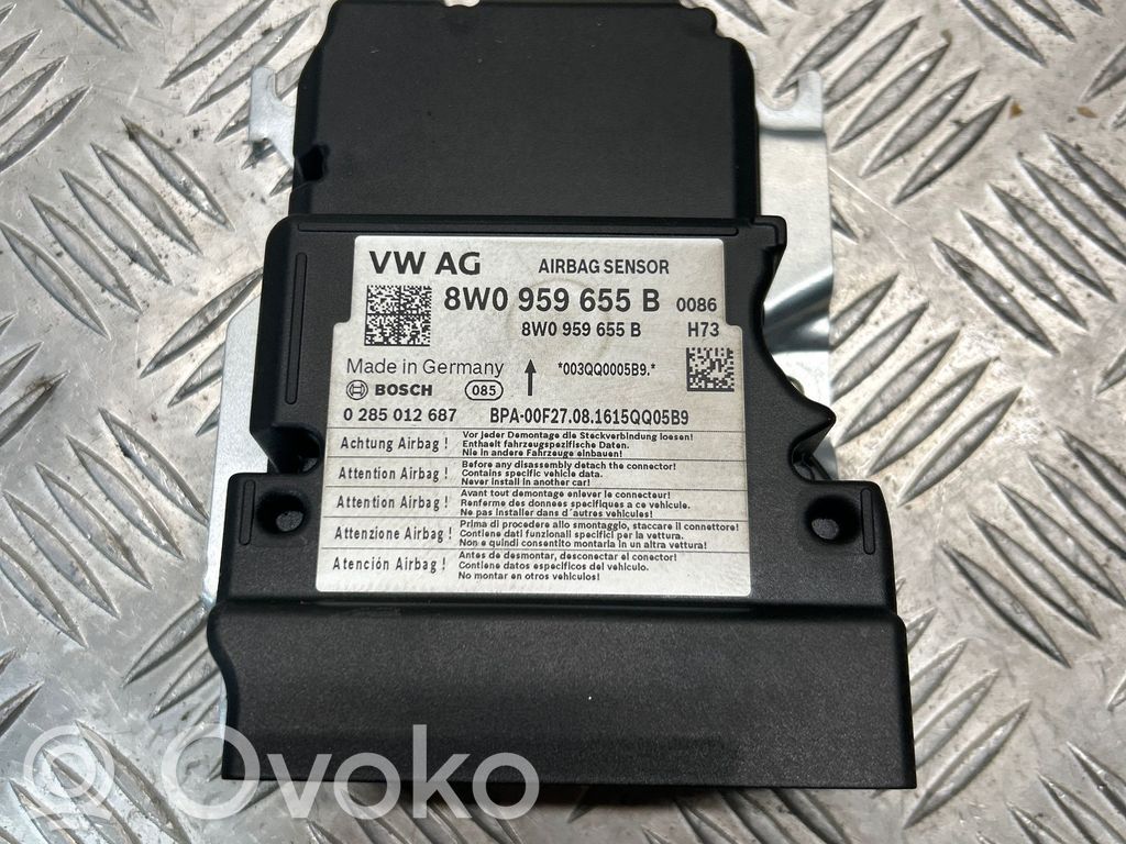 Airbag control unit/module   8W0959655B