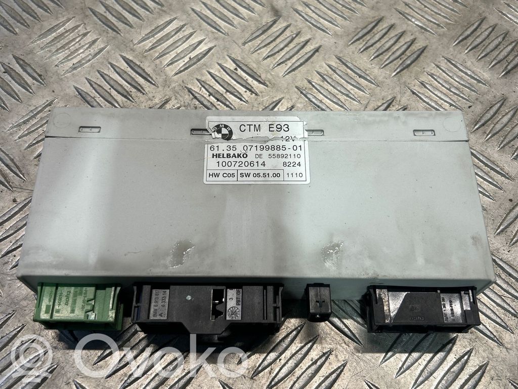 BMW 3 E92 E93 Sunroof control unit/module 