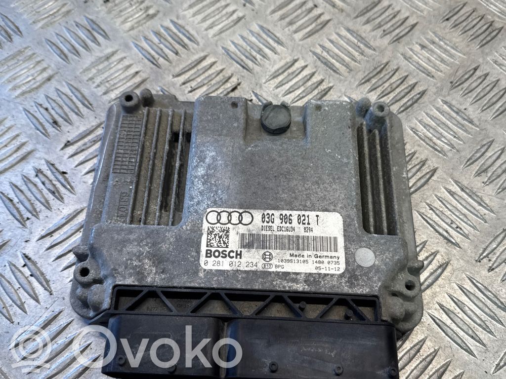 Audi A3 S3 8P Engine control unit/module 
