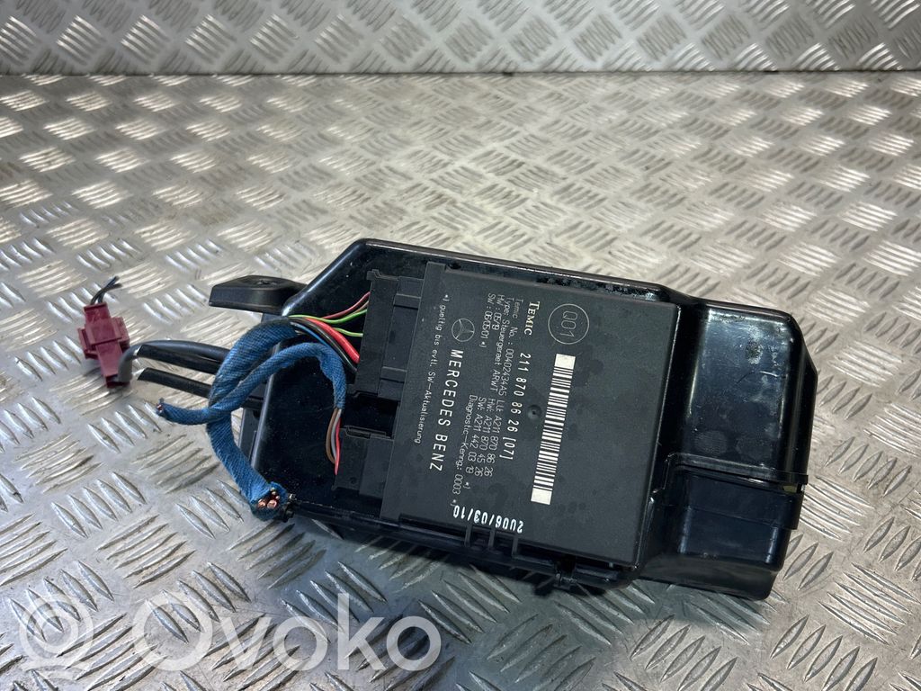 Mercedes-Benz E W211 Tailgate hydraulic pump motor 