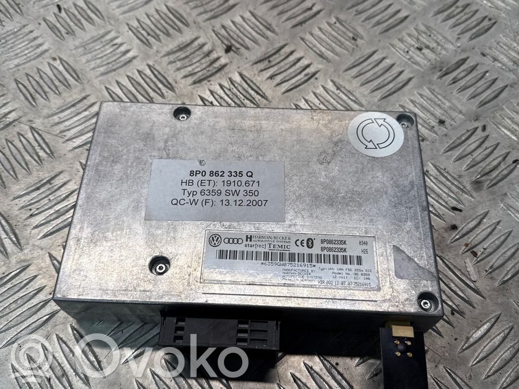 Audi A4 S4 B7 8E 8H Bluetooth control unit module 