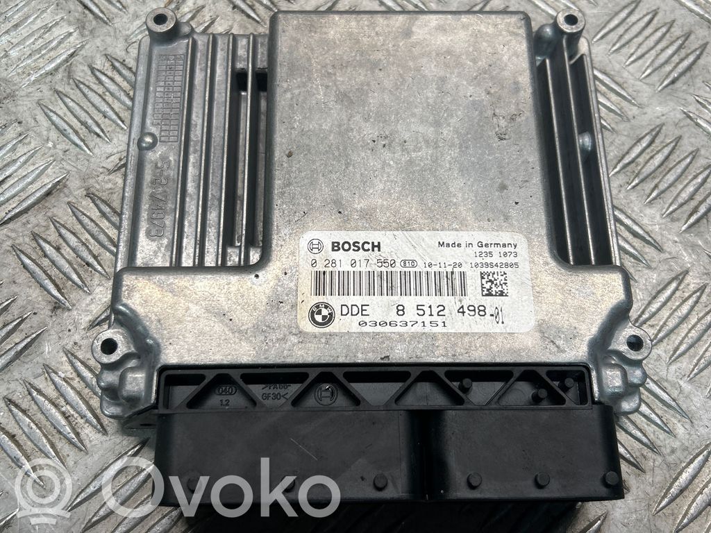BMW X1 E84 Variklio valdymo blokas 