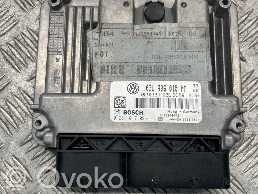 Seat Alhambra (Mk2) Engine control unit/module 