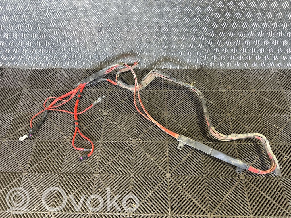 BMW 6 F12 F13 Plus / Klema / Przewód akumulatora 