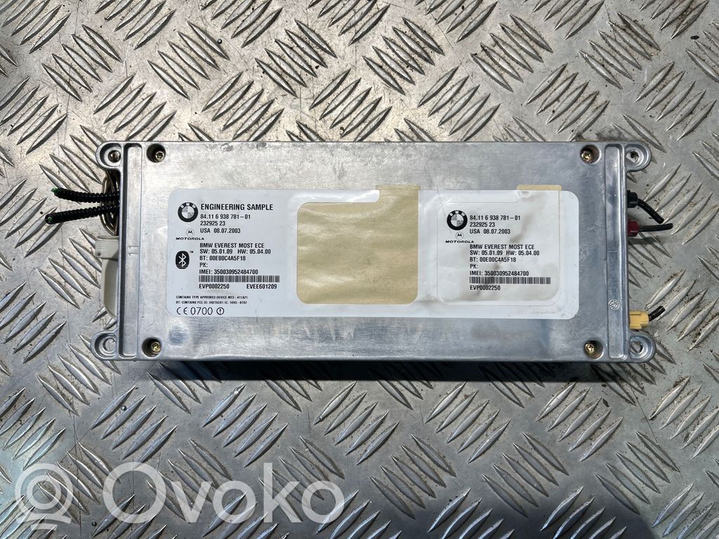 BMW 5 E60 E61 Bluetooth control unit module 