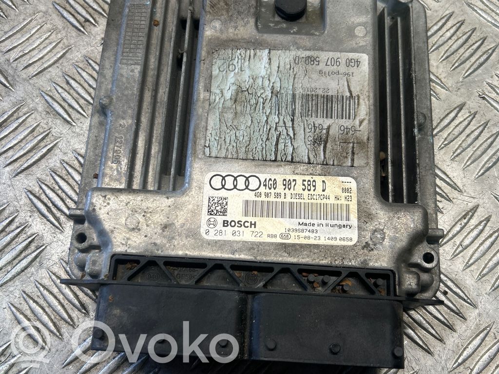 Audi A7 S7 4G Engine control unit/module 