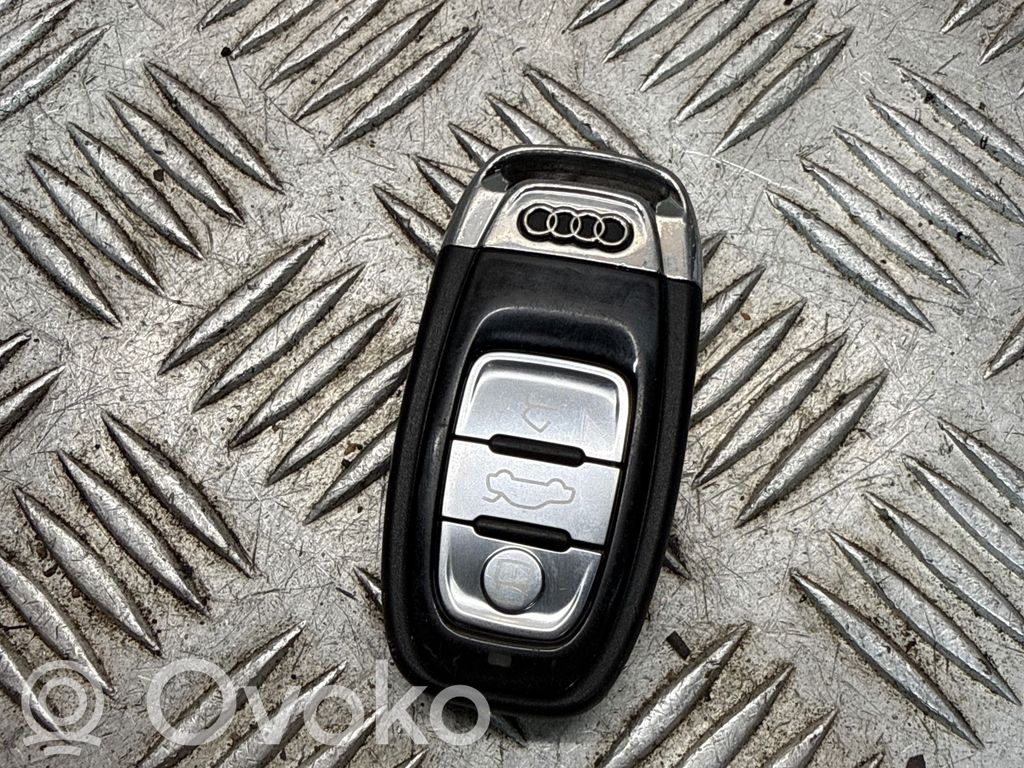 Audi A7 S7 4G Klucz / Karta zapłonu 