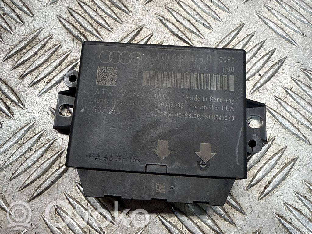 Audi A7 S7 4G Unité de commande, module PDC aide au stationnement 