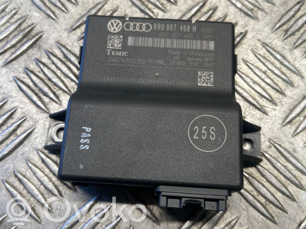 Audi A4 S4 B8 8K Módulo de control Gateway 