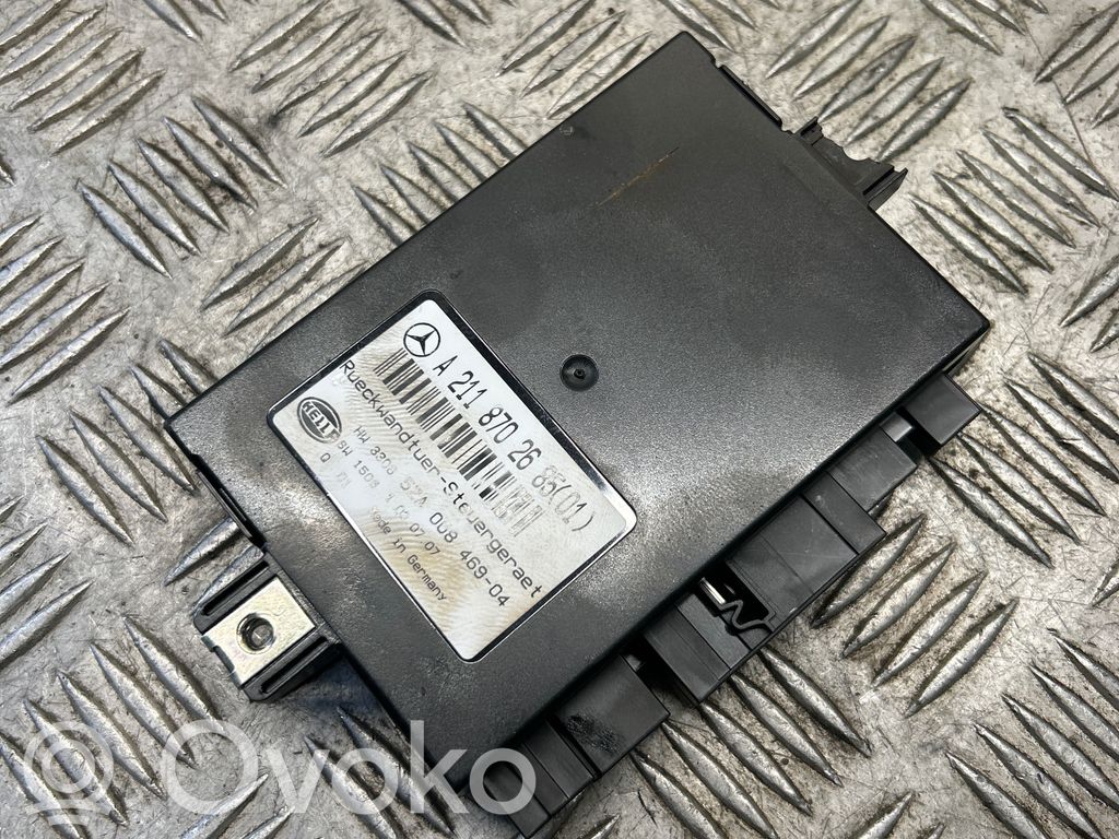 Mercedes-Benz E W211 Tailgate/trunk control unit/module 