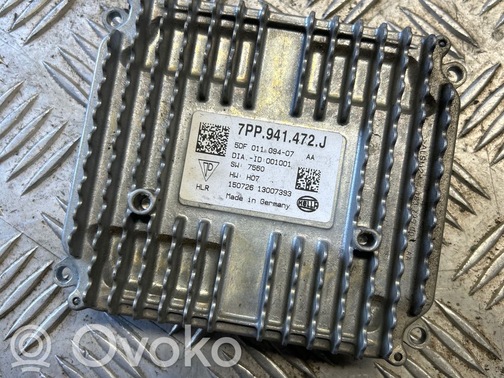 Audi A7 S7 4G Módulo de control de balasto LED 
