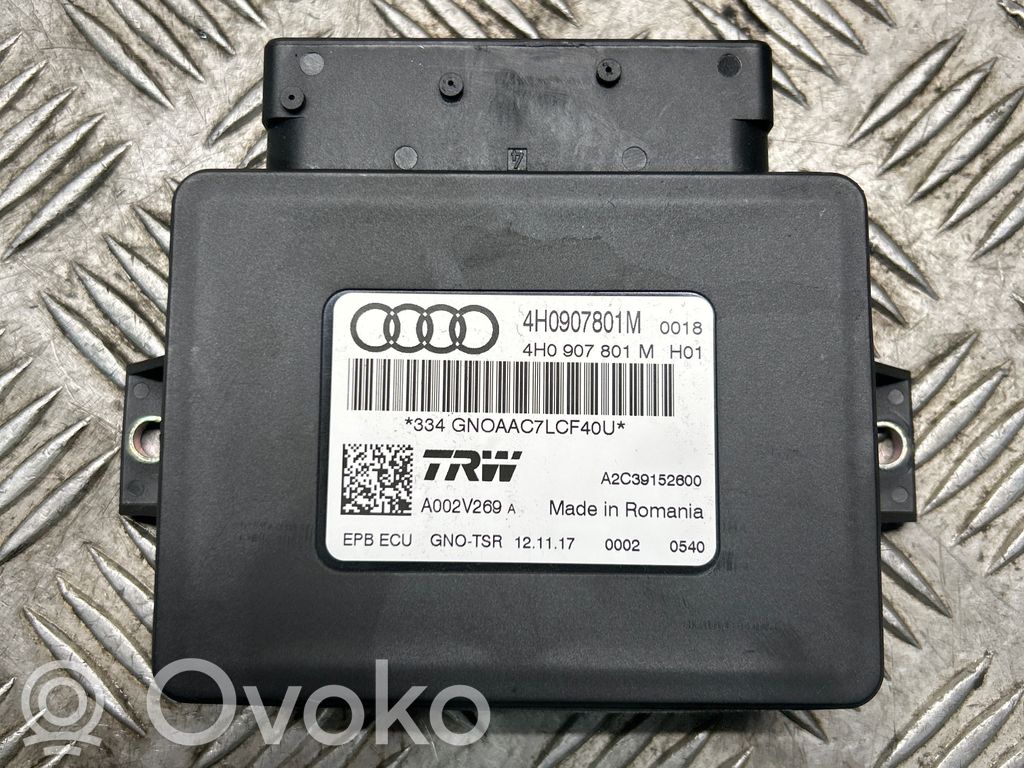 Audi A6 S6 C7 4G Hand brake control module 