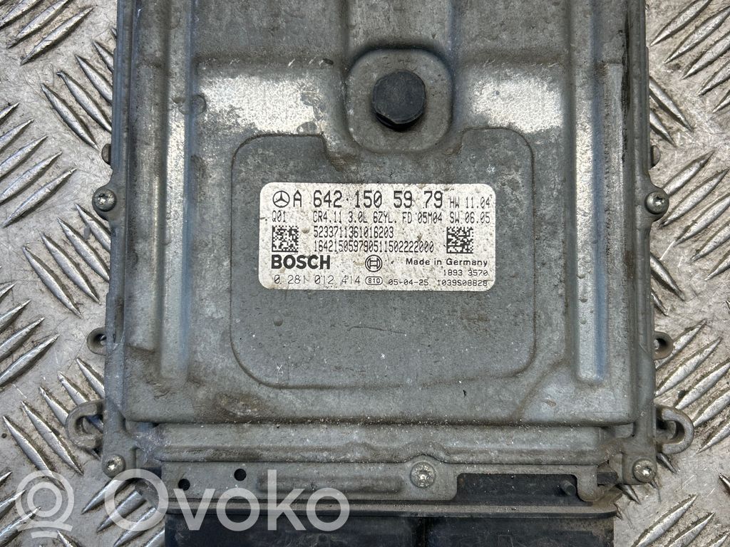 Mercedes-Benz ML W164 Engine control unit/module 