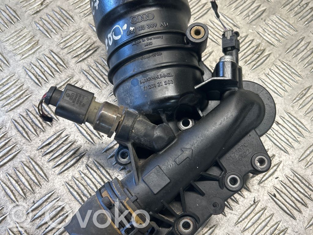 Audi A6 S6 C7 4G Oil filter mounting bracket 