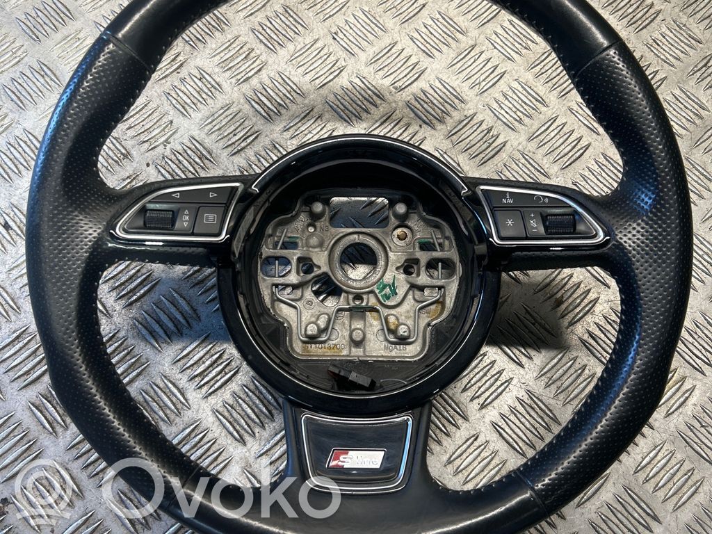 Audi A6 S6 C7 4G Ohjauspyörä 